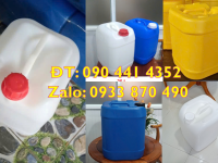 Thùng nhựa 30 lít đựng chất dẫn xuất, can nhựa 20 lít đựng chất xúc tác thí nghiệm 