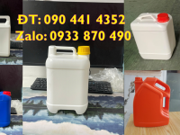 Can 1 lít tròn đựng tá dược, can nhựa 2 lít đựng hóa chất xét nghiệm 