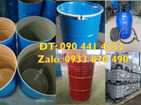 Thùng phuy sắt mua ở đâu? xưởng thùng phuy sắt 220 lít mới tại Củ Chi 