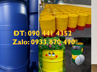 Thùng phuy sắt mua ở đâu? xưởng thùng phuy sắt 220 lít mới tại Củ Chi 