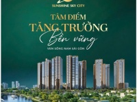 Tòa V8, V9 chính thức nhận giữ chỗ với mức giá từ 98 triệu/m2, 1% early bird tại Sunshine Sky City