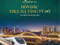 Tòa V8, V9 chính thức nhận giữ chỗ với mức giá từ 98 triệu/m2, 1% early bird tại Sunshine Sky City