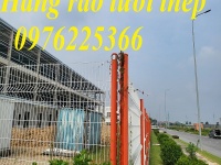 Giá lưới hàng rào sơn tĩnh điện D4, D5, D6, D8