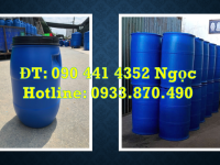 Thùng phuy nhựa 60 lít đựng nhớt trong gara, thùng phuy nhựa 50 lít đựng nước rửa xe máy 