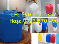 Tìm can nhựa 30 lít đựng hóa chất ngành thú y, can nhựa 25 lít bền, chất lượng, tại miền Nam 