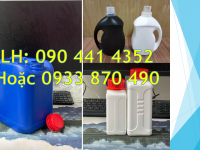Can 1 lít đựng hóa chất tại Q12, can nhựa 5 lít đóng gói hàng hóa xuất khẩu 