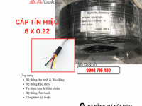 Cáp tín hiệu âm thanh 6x0.22 rvvp altek kabel đà nẵng, hà nội, sài gòn