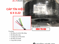 Cáp tín hiệu âm thanh 6x0.22 rvvp altek kabel đà nẵng, hà nội, sài gòn