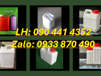 Ở đây sx can nhựa 1 lít đựng nhớt động cơ, can nhựa 0.5 lít đựng xăng sinh học 