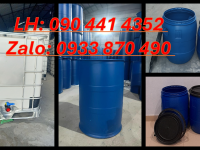 Tìm thùng phuy nhựa 2 đai, thùng phuy nhựa làm bè 220 lít giá tốt 