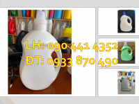 Can nhựa 1 lít đựng thực phẩm, can nhựa 500ml đựng thuốc tây pha loãng