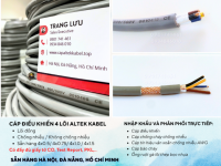  Cáp điều khiển 4 lõi chống nhiễu/ không chống nhiễu - Altek Kabel