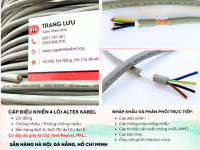  Cáp điều khiển 4 lõi chống nhiễu/ không chống nhiễu - Altek Kabel