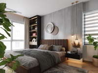  Các mẫu thiết kế nội thất chung cư 2 phòng ngủ đẹp 2025