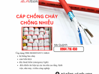 Cáp Chống Cháy,Báo Cháy 2x0.75, 2x1.0, 2x1.5, 2x2.5 Altek Kabel