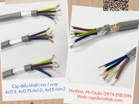 Cáp điều khiển 4x0.75 Cu – Altek Kabel