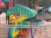 Xích đu thuyền rồng giá rẻ, xích đu sàn lắc ngoài trời