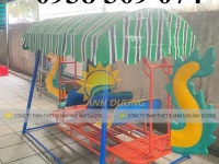 Xích đu thuyền rồng giá rẻ, xích đu sàn lắc ngoài trời