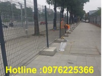 Báo giá hàng rào lưới hàn chắn sóng 