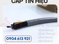 Cáp điều khiển 25x0.5/25x0.75/25x1.0/25x1.5 Altek Kabel - nhập khẩu trực tiếp