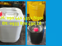 Can nhựa 25 lít đựng hợp chất hóa học, can nhựa 25 lít vuông đựng nông dược 