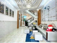 CHỈ 5.x TỶ- HUỲNH TẤN PHÁT- GẦN HOÀNG QUỐC VIỆT- BÁN NHÀ MỚI 3 TẦNG- DT 4.2 x 12.5- XE HƠI ĐỖ CỬA-