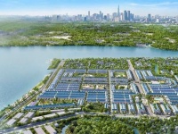 Đất nền Hiệp Phước Premia, Nhà Bè: 80m2, sổ hồng, 1.7 tỷ GPXD 5PN, 3 tầng, hướng đông bắc, gần