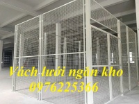 Cung cấp khung lưới thép ngăn kho, vách lưới ngăn kho giá rẻ