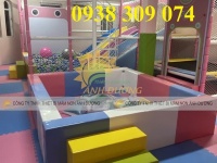 Khung nhà bóng mút xốp, khung quây nhà banh, nhà banh mini