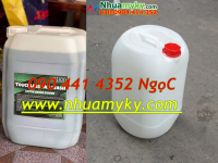 Bán can nhựa chứa 25 lít thành phần hóa học, can nhựa 20 lít đựng cồn công nghiệp 