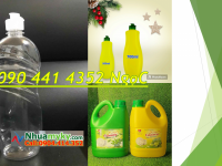 Can nhựa 1 lít vuông đựng axit, vỏ can nhựa 500ml đựng nhớt xe máy 