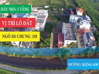 BÁN ĐẤT 2 MẶT TIỀN TRÀNG CÁT – HẢI AN – ĐƯỜNG 6M Ô TÔ TRÁNH – GIÁ 2,61 TỶ