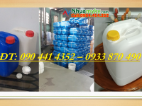 Can nhựa 10 lít giá bao nhiêu, giá can nhựa 20 lít, can nhựa 25 lít đựng hóa chất 