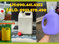 Can 5 lít vuông có mấy màu? Can nhựa 5 lít vuông, tìm can nhựa 5 lít tròn tại TPHCM 