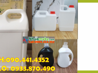 Can 5 lít vuông có mấy màu? Can nhựa 5 lít vuông, tìm can nhựa 5 lít tròn tại TPHCM 