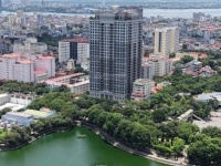 CHÍNH CHỦ bán chung cư 111m2 xây thô tầng cao, view pháo hoa Hồ Tây, công viên Nghĩa Đô Hanoi