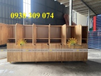 Tủ balo mầm non mẫu giáo, tủ đựng cặp dép mẫu giáo