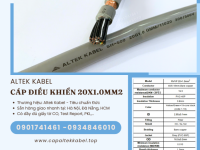 Cáp điều khiển chống nhiễu 20x1.0 Hà Nội, Đà Nẵng, Sài Gòn Altek Kabel chính hãng