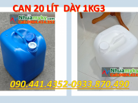 Can nhựa 20 lít đựng nước đường, can 25 lít đựng rượu, can nhựa 30L đựng hóa chất ngành dệt 