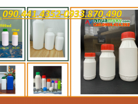 Chai nhựa 250ml nắp ấn đựng kem dưỡng da, chai nhựa 100ml chiết mỹ phẩm 