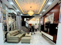 NHÀ HẺM XE HƠI THÔNG, XÂY KIÊN CỐ, 4 TẦNG, NƠI CÁN BỘ Ở, DÂN TRÍ CAO, 6.99  TỶ