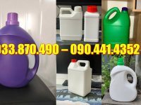 Can 1 lít đựng chất biệt dược, can nhựa 2 lít đựng dược phẩm 