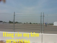 Hàng rào lưới thép khu công nghiệp D4, D5, D6