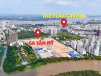 Chính thức nhận giữ chỗ có hoàn lại The Peak Garden với giá từ 75 triệu/m2 gần ga Metro Tân Mỹ,