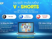V-Shorts - Phần Mềm MKT Tự Động Đa Kênh Tích Hợp AI Gemini Mạnh Mẽ
