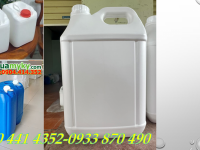 Can nhựa 30 lít trắng, can xanh 25 lít tròn, can nhựa 20 lít vuông đựng hóa chất 