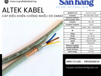 Cáp điều khiển Sh-500 3x1.0 chống nhiễu Altek Kabel sẵn Đà Nẵng, Hà Nội, Sài Gòn