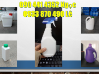 Can nhựa 5 lít đựng hóa chất, có sx can nhựa 5 lít đựng thực phẩm (nhựa số 2) 