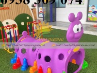 Hầm chui con sâu tím mầm non, hang chui con sâu mầm non