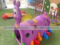 Hầm chui con sâu tím mầm non, hang chui con sâu mầm non